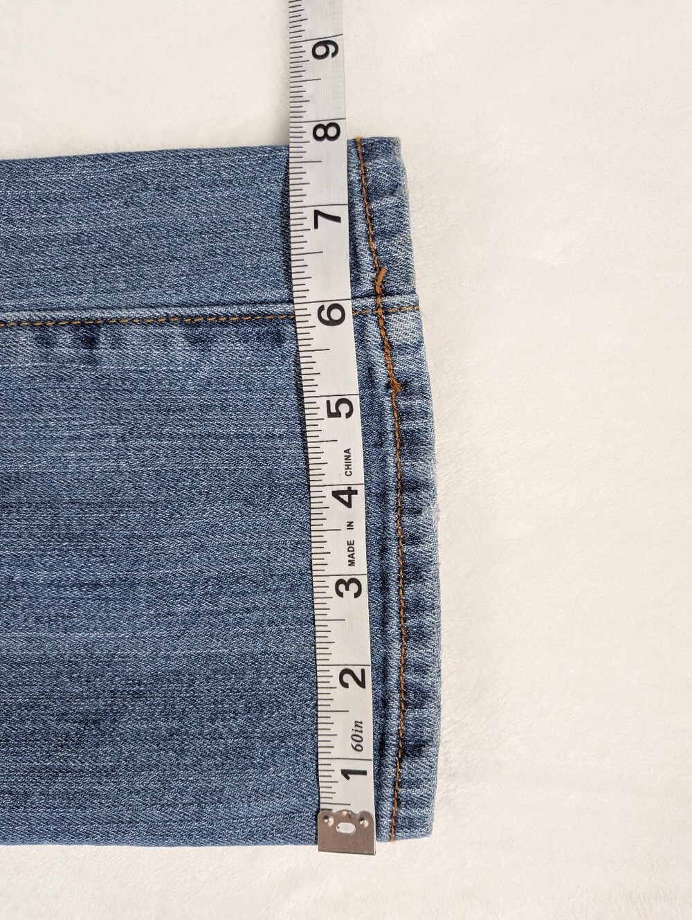 ❤️ 2009 American Eagle Low Rise Slim Boot Stretch Jeans Size 2 Short - Picture 11 of 13